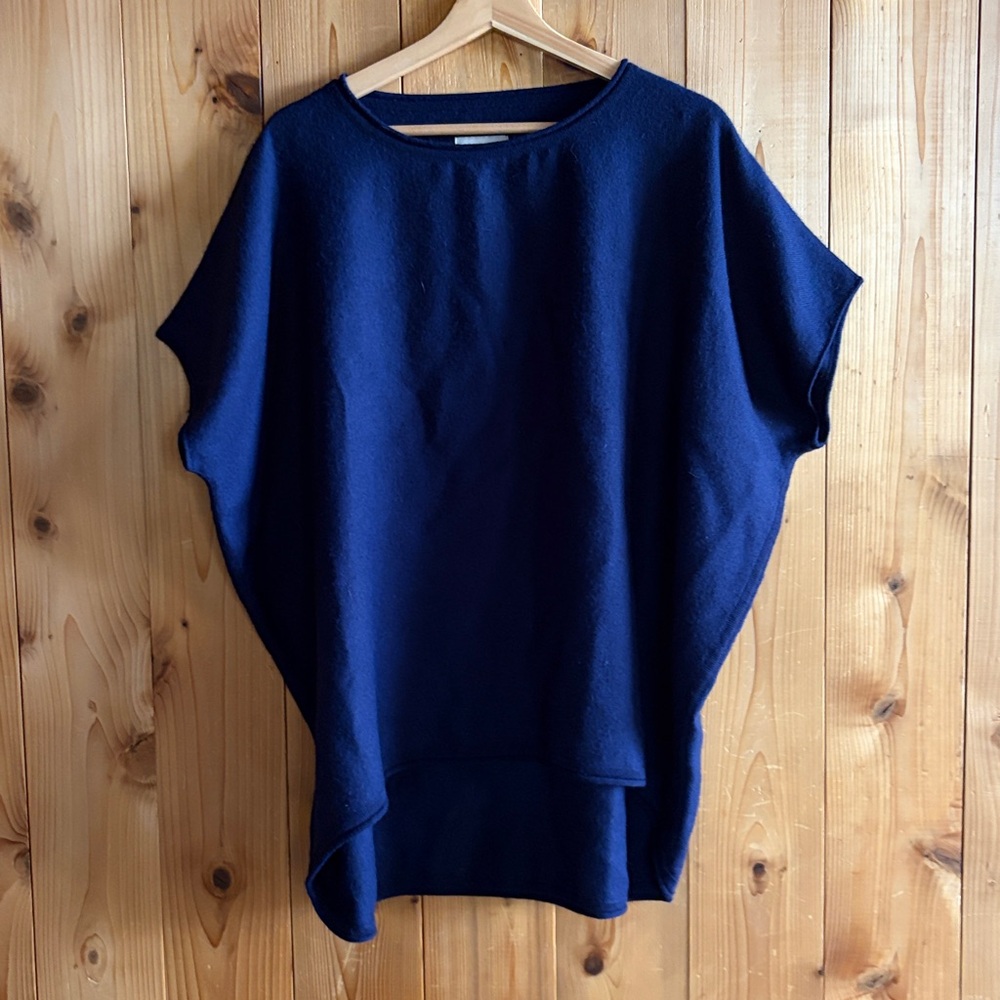 Cuyana 100% Baby Alpaca Poncho Top